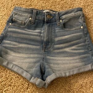 Celebrity Pink Jean Shorts